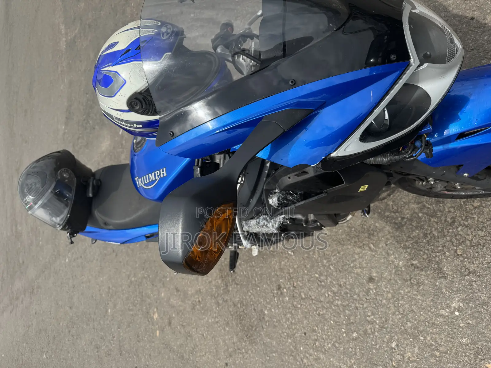Triumph Speed Triple 2008 Blue