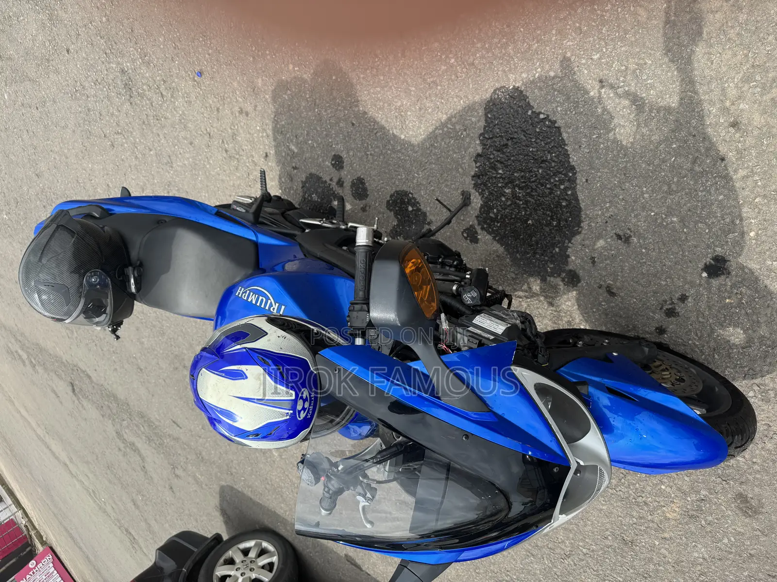 Triumph Speed Triple 2008 Blue
