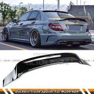 Duckbill Trunk Spoiler Wing 08-14 Benz W204 C250 C300 C340 C63