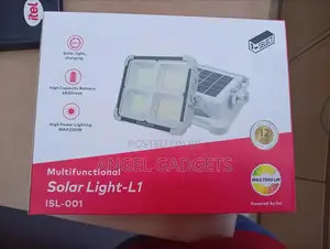 Itel Solarlight Comes Wit Solarpanel Inside Designed 4 Indoor Outdoor