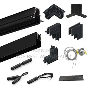 2m Magnetic Rail Linear Magnetic Track Lighting Accessories 2m