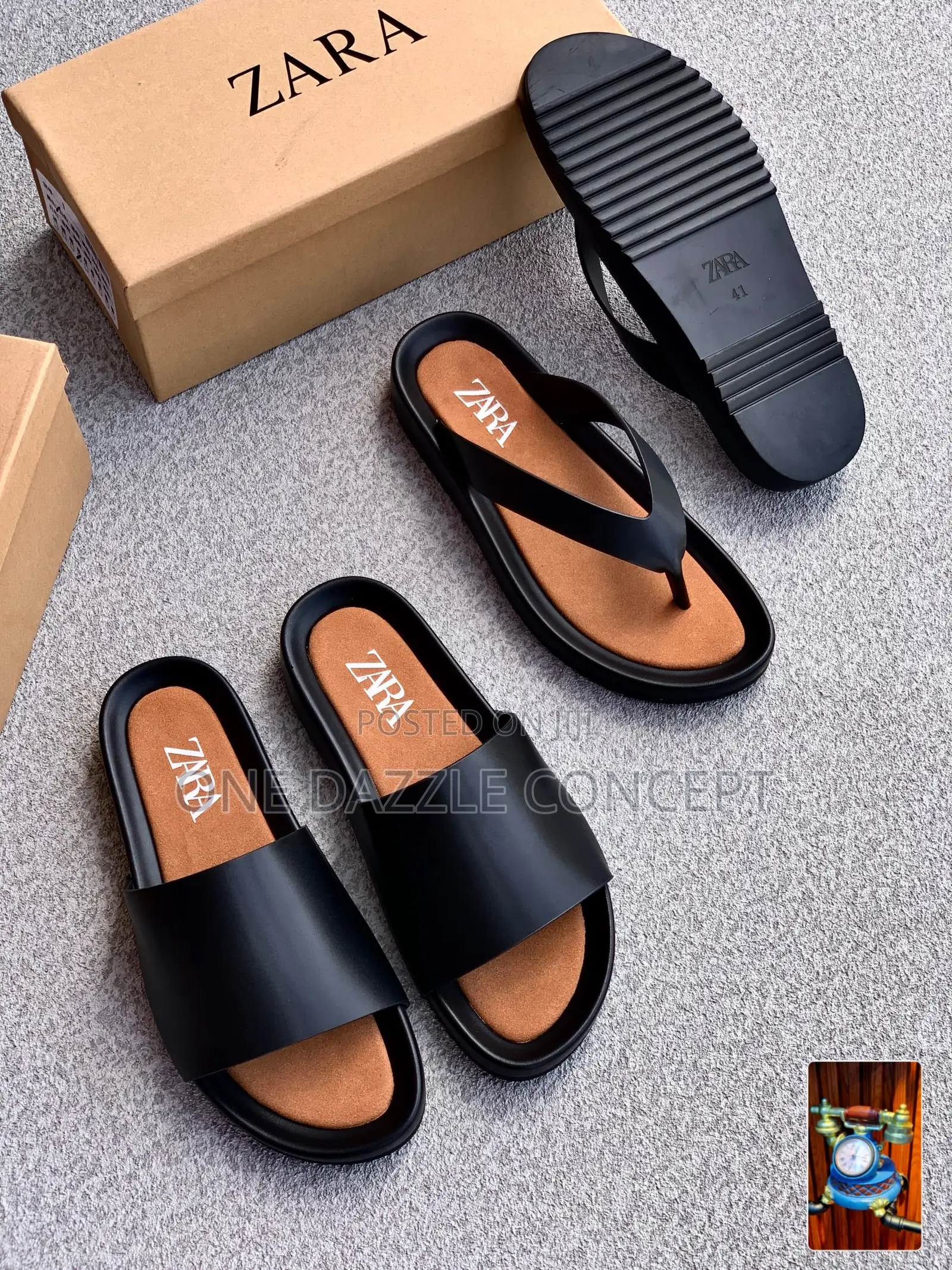 Zara Thong Sandal