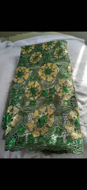 Sequins Guipure Lace
