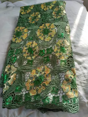 Sequins Guipure Lace