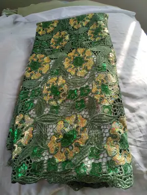 Sequins Guipure Lace