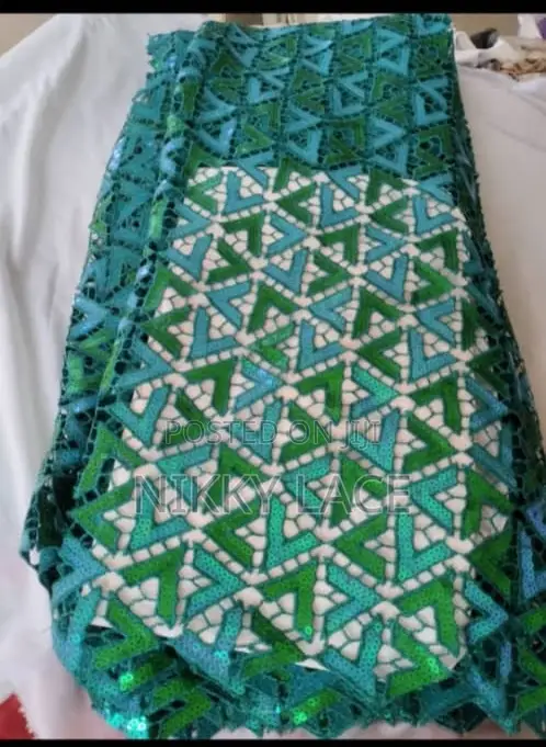 Sequins Guipure Lace