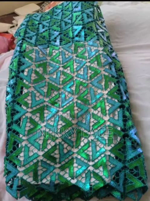 Sequins Guipure Lace