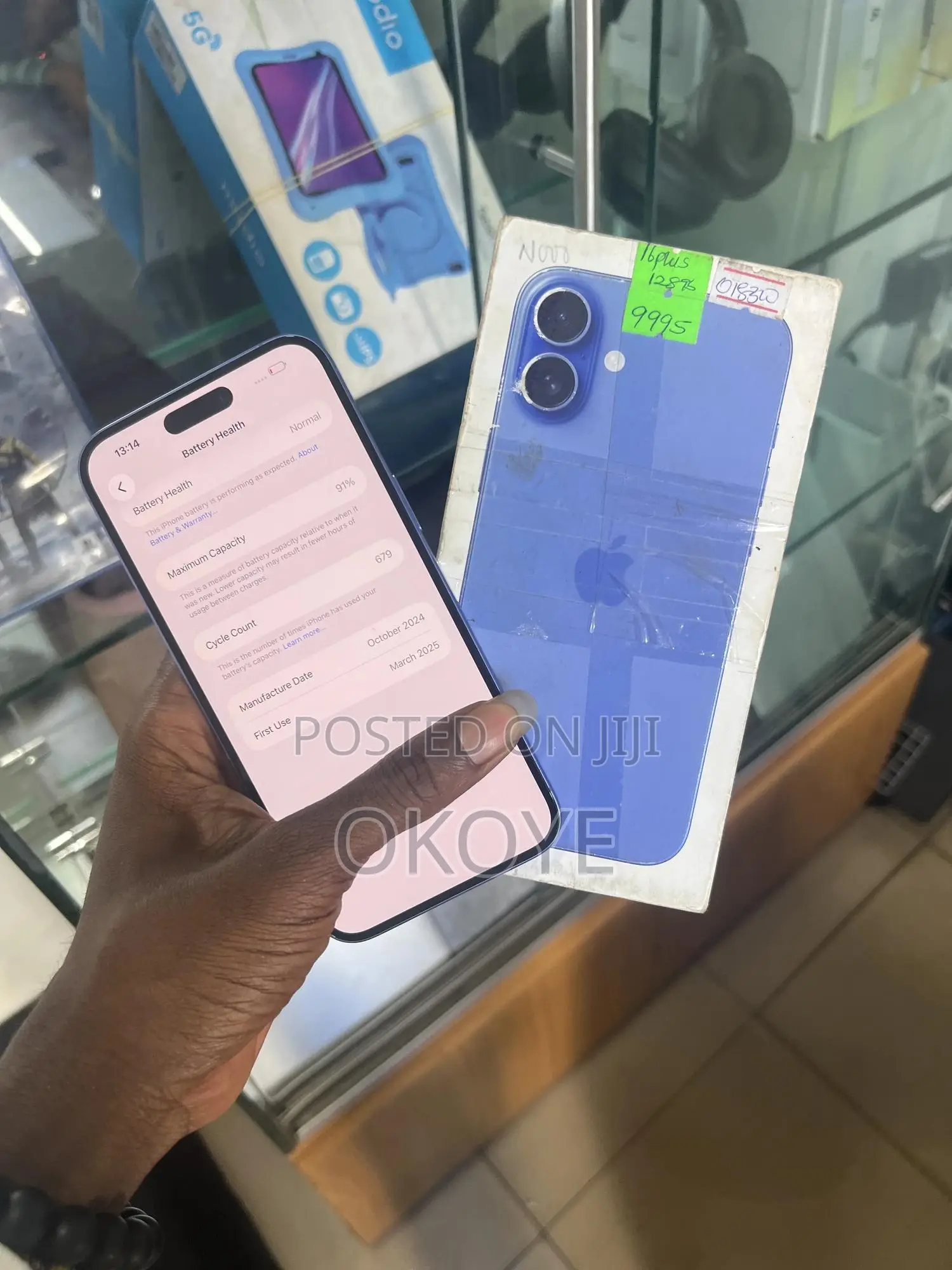 Apple iPhone 16 Plus 128 GB Blue