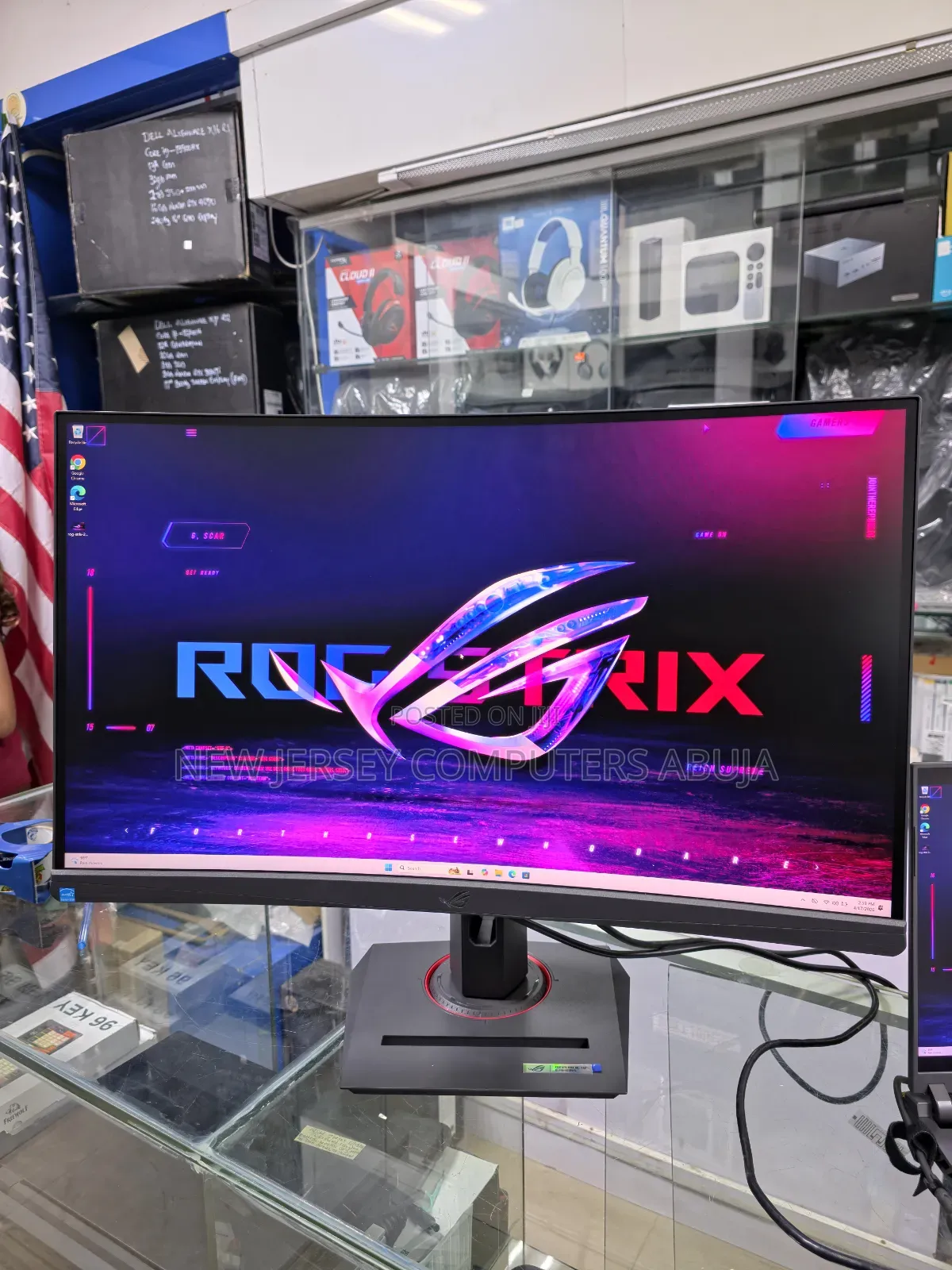 Asus Rogstrix 27" Curved Monitor