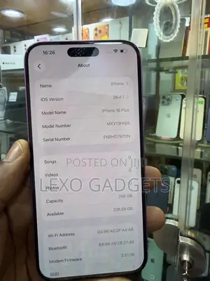 Apple iPhone 16 Plus 256 GB Pink