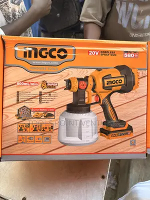 20v Cordless Ingco Spray Gun