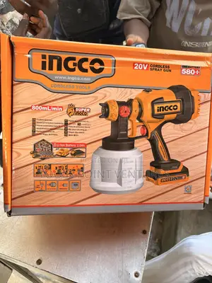 20v Cordless Ingco Spray Gun