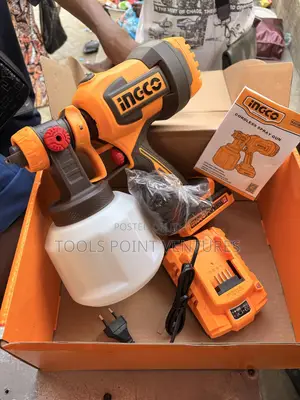 20v Cordless Ingco Spray Gun