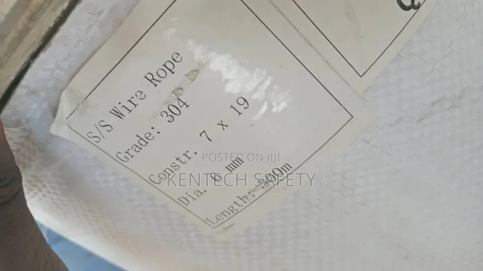 Stainless Wire Ropes 6mm