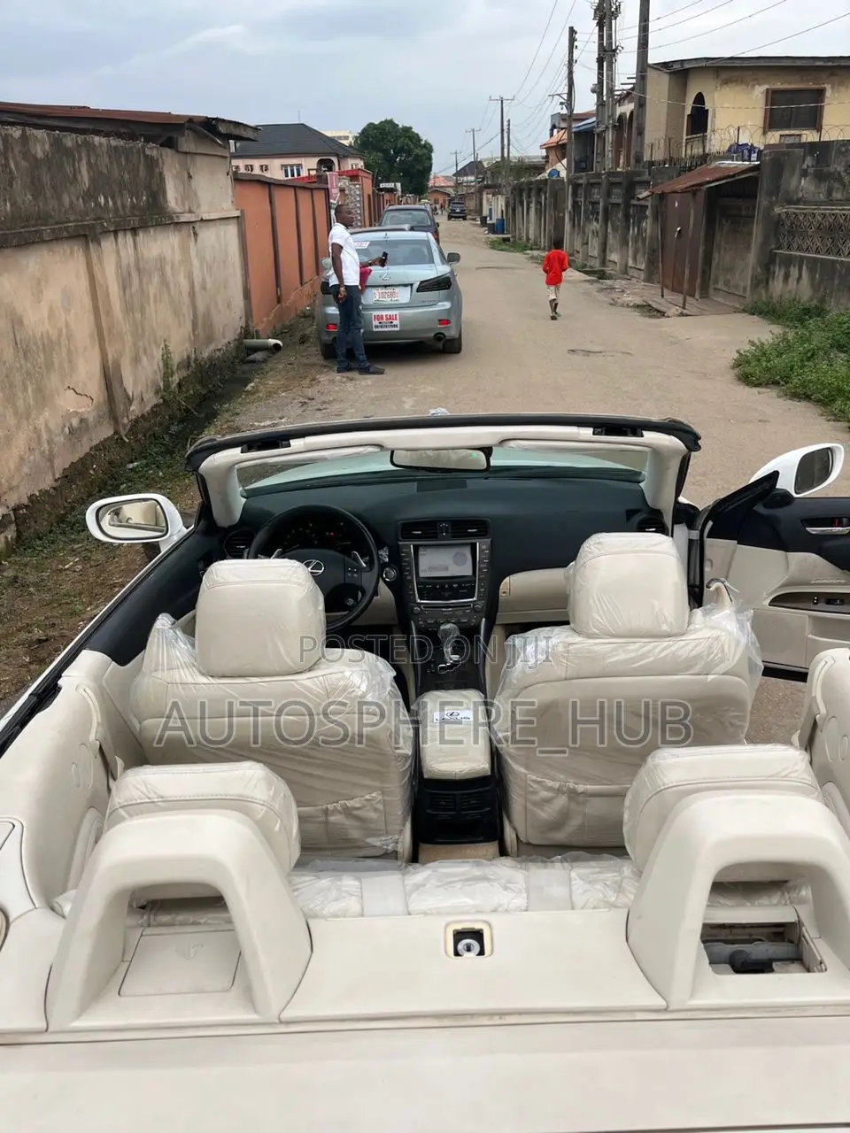 Lexus IS 350 C 2011 White