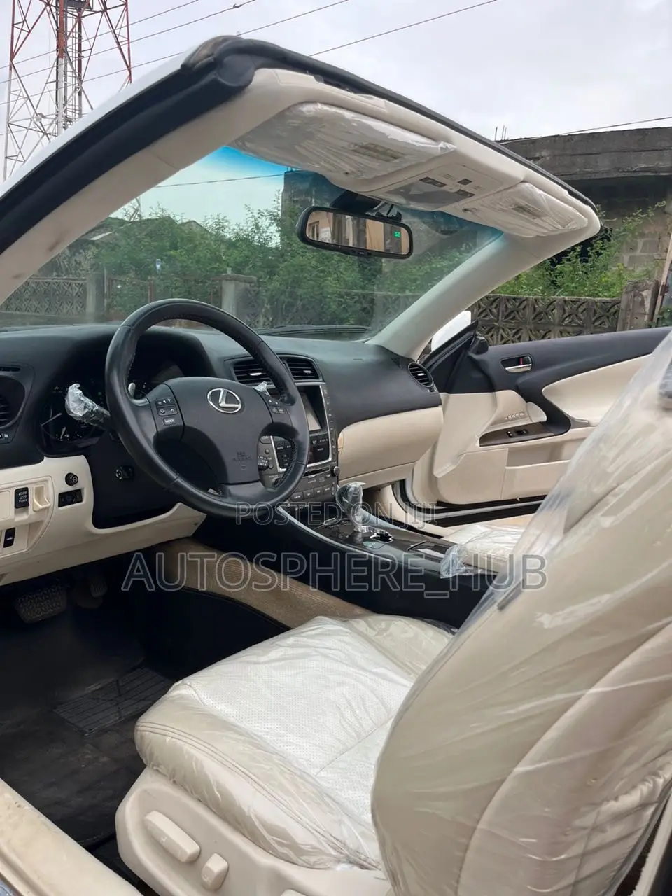 Lexus IS 350 C 2011 White