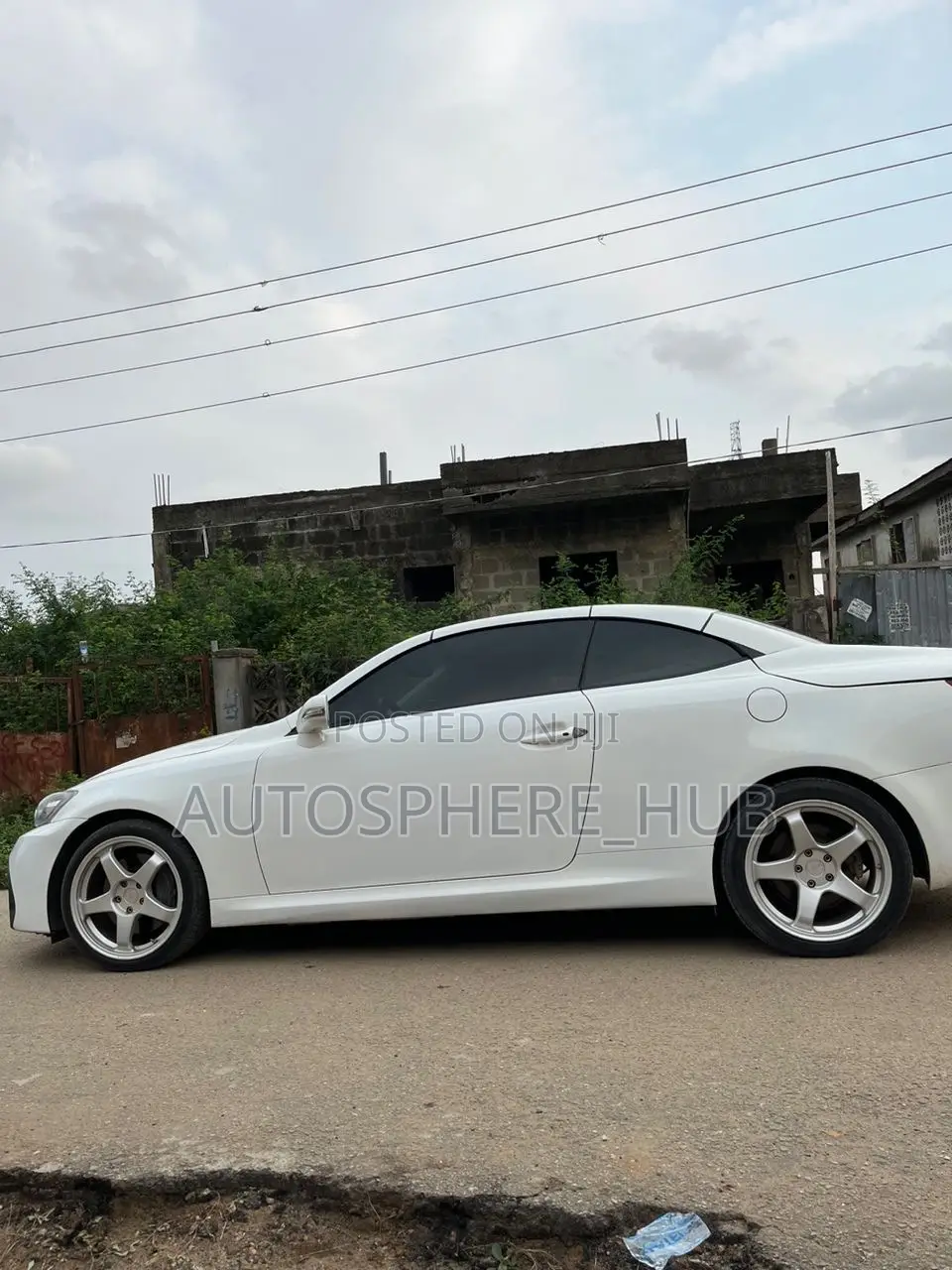 Lexus IS 350 C 2011 White