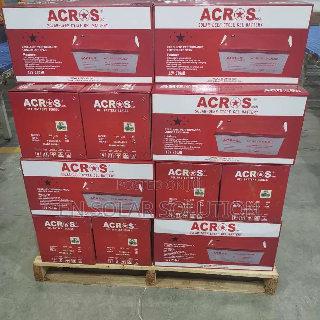 230ah/12v Dry Cell Solar Battery Available