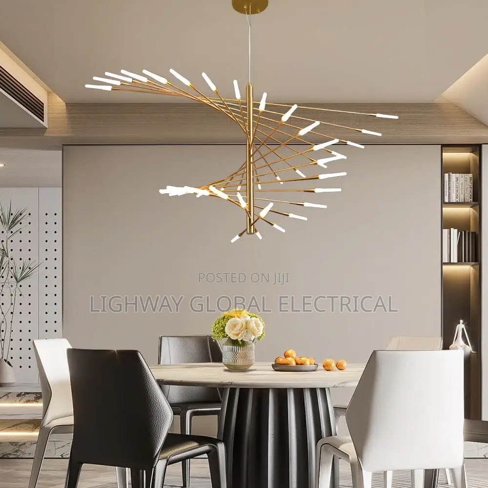 Modern Luxury Villa Art Fireworksstick Chandelier