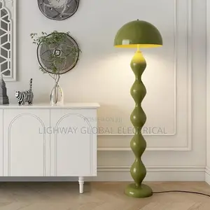 Nordic Creative Colorful Mushroom Led Sofa Floor Lamp