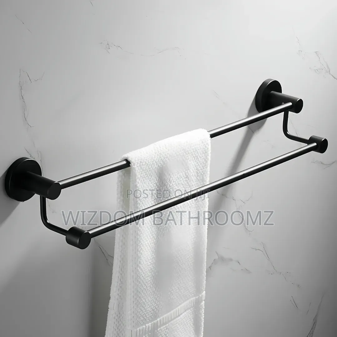 Black Towel Hanger