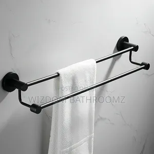 Black Towel Hanger