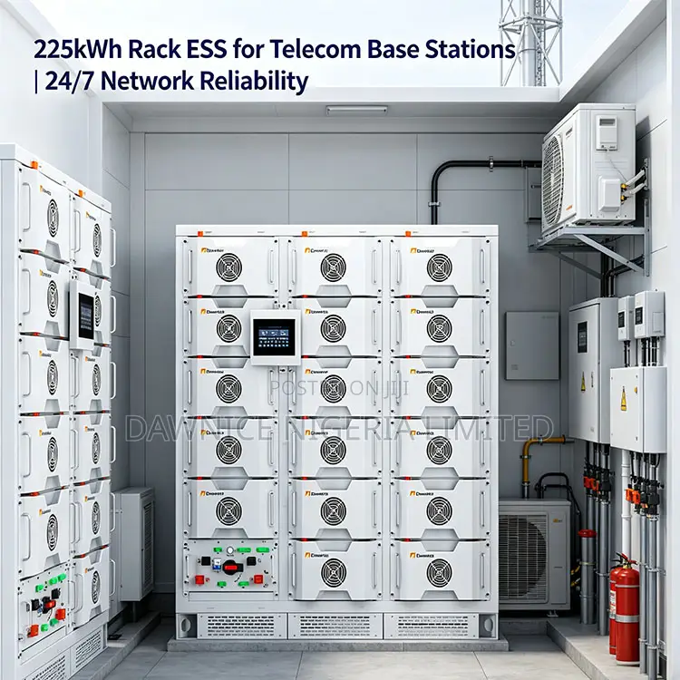 Open Rack Ess Installation Dawnice 225kwh Rack Ess | Ev Charging Station Load Shifting Energy for ...