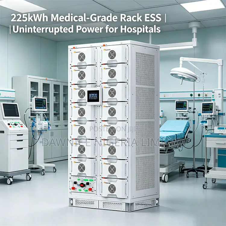 Rack Ess | Max 10 Units Parallel Flexible Scalable Energy Storage