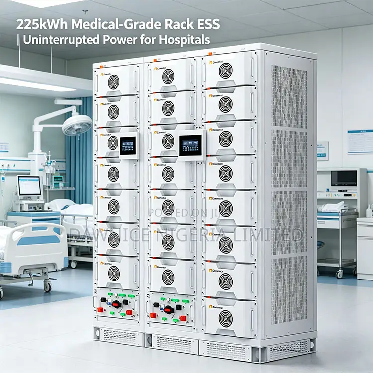 Ess Cooling Rack 225kwh Rack Ess | Optimized Heat Dissipation Industrial Battery ...
