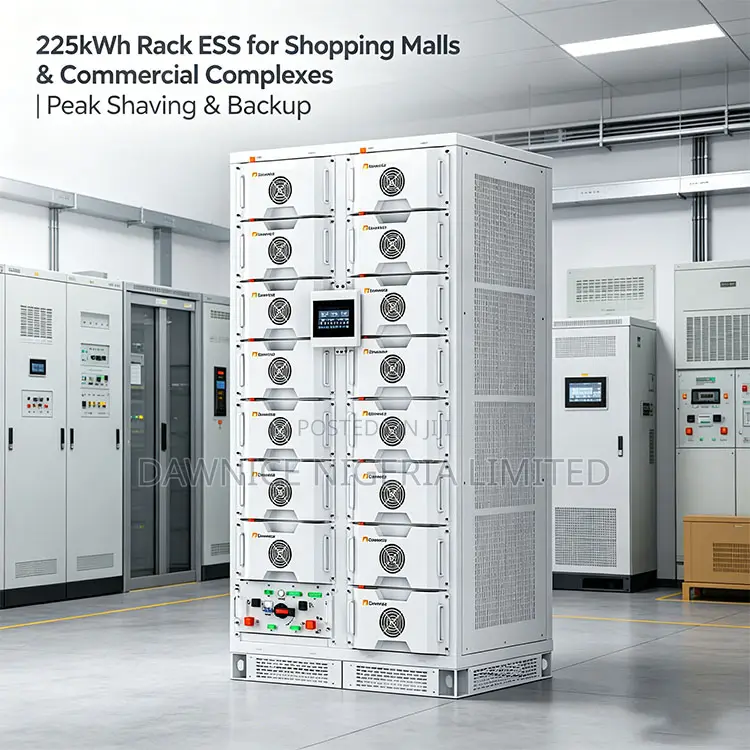 Ess System Rack 225kwh Ip20 Rack Ess | Indoor Commercial Industrial Energy Storage ...