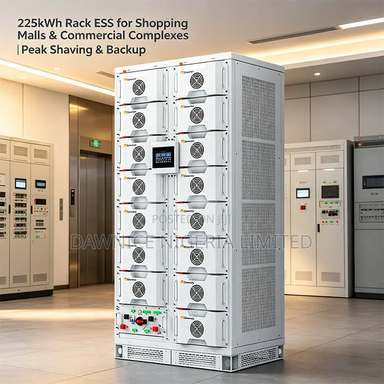 Small Ess Battery Rack 314ah Cell Rack Ess | 225kwh High-Performance Industrial Battery for ...