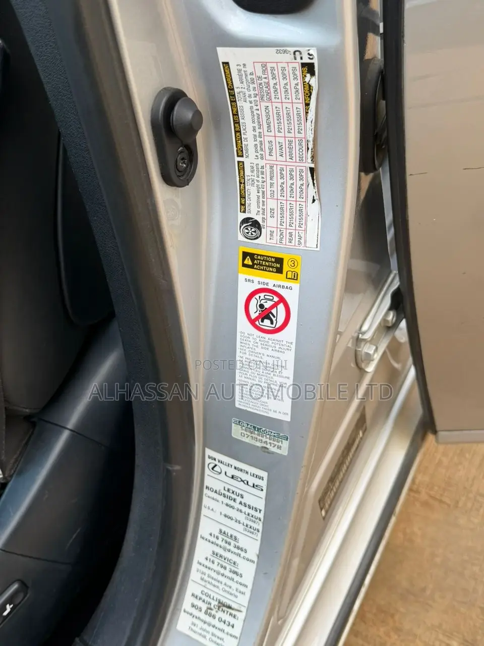 Lexus ES 350 2008 Silver