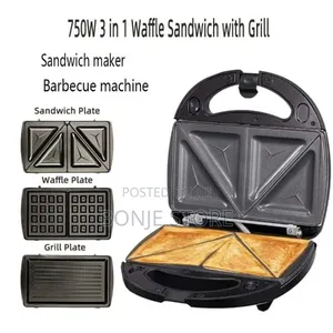 3in1 Sokany Toaster/Sandwich Maker