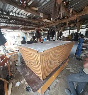 Striped Snooker Table With Marble Top