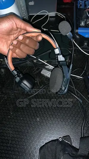 Intercom Headset With Mic(Comms Headphones)