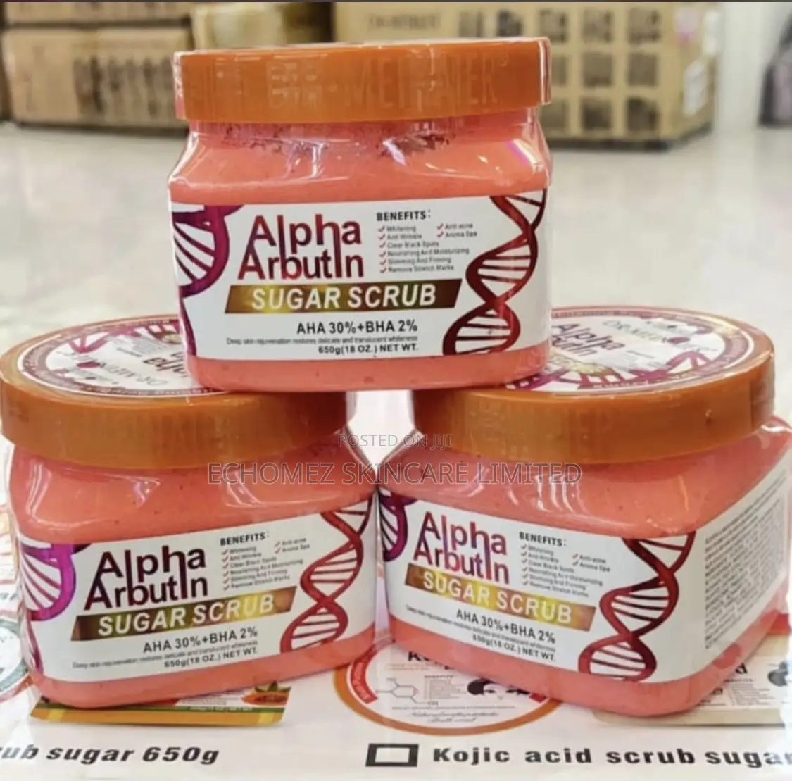 Alpha Arbutin Sugar Scrub