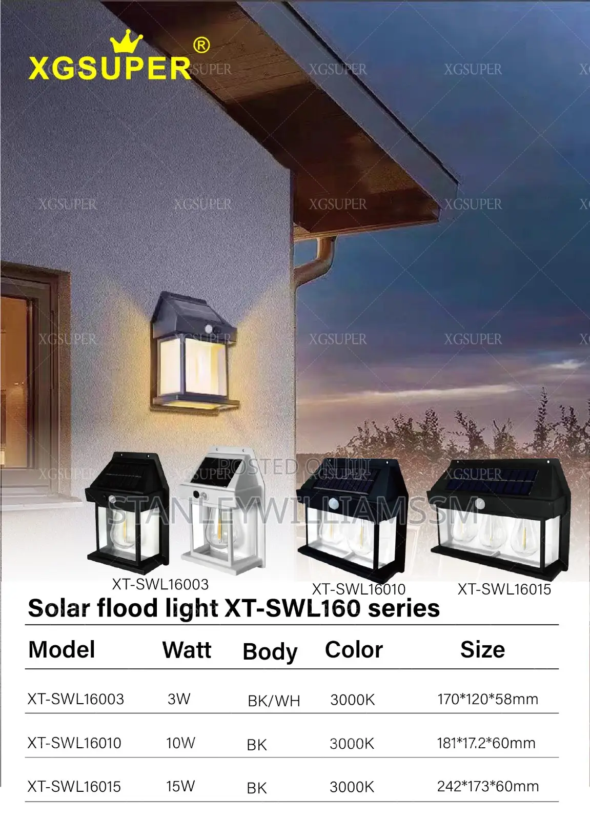 Solar Wall Light