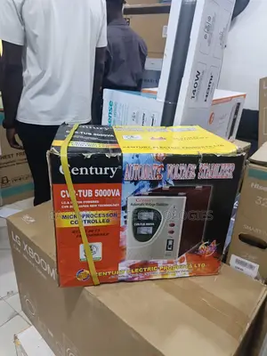 High-Performance Century 5000va Stabilizer (Cvr-Tub)