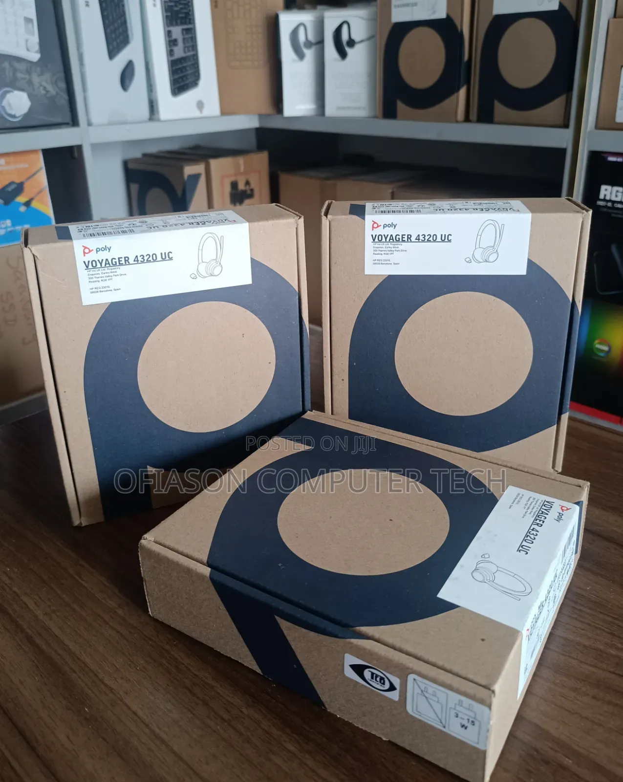 Poly Voyager 4320 Uc Headset Wireless