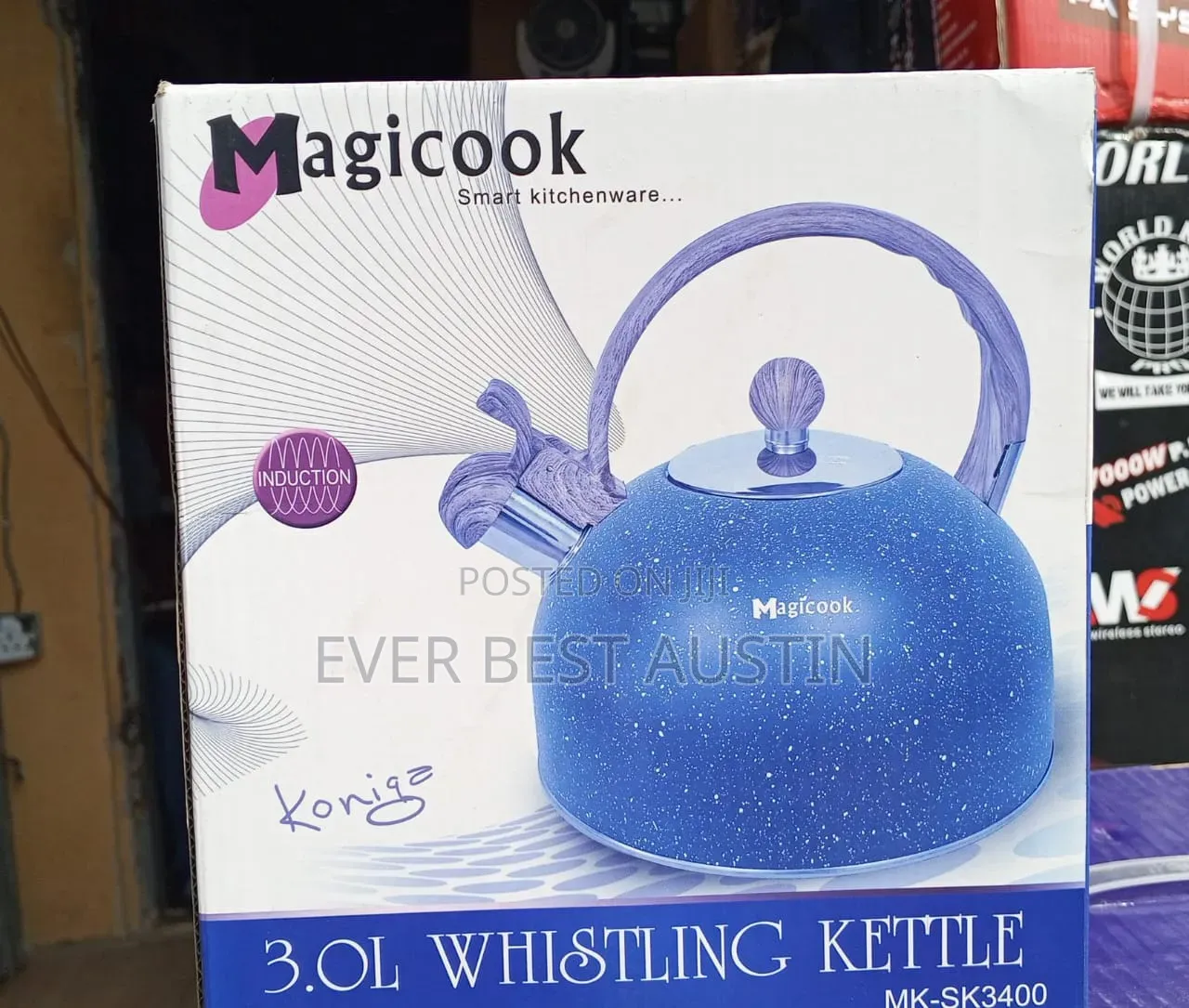 Magicook Whistling Kettle 3.0litres