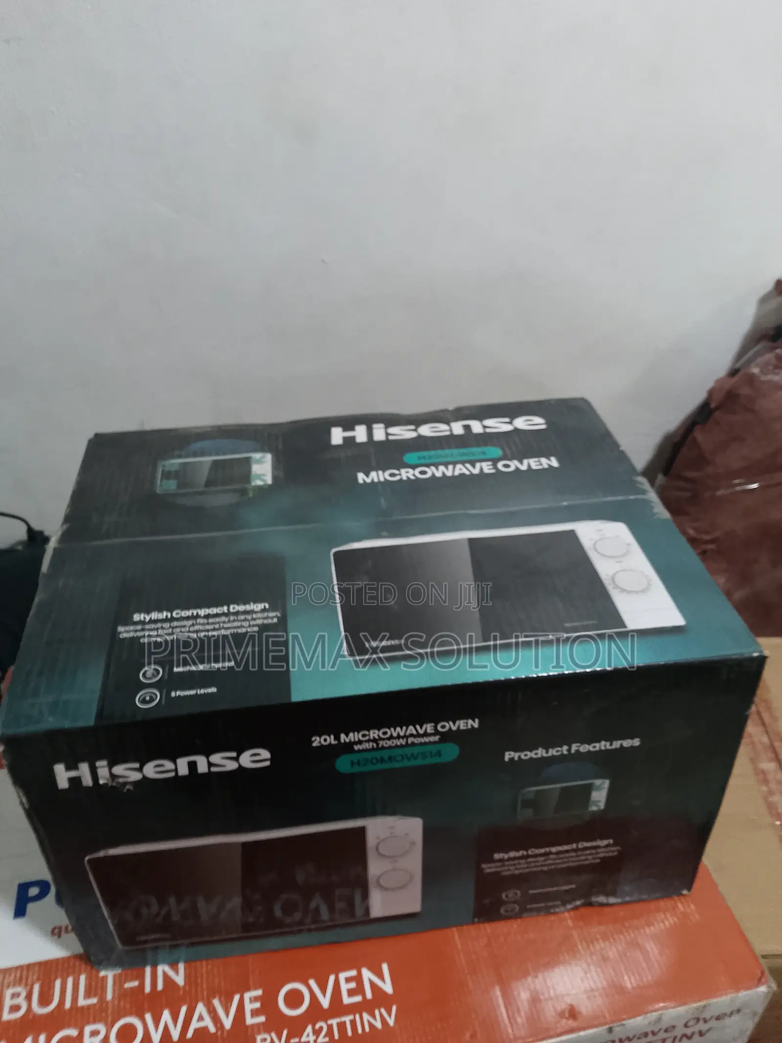 Hisense Microwave Oven - Settings, Ideal for Small Kitchens Compact