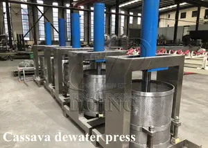 Hydraulic Jack Cassava Pressing Machine in Garri Line for Dewatering