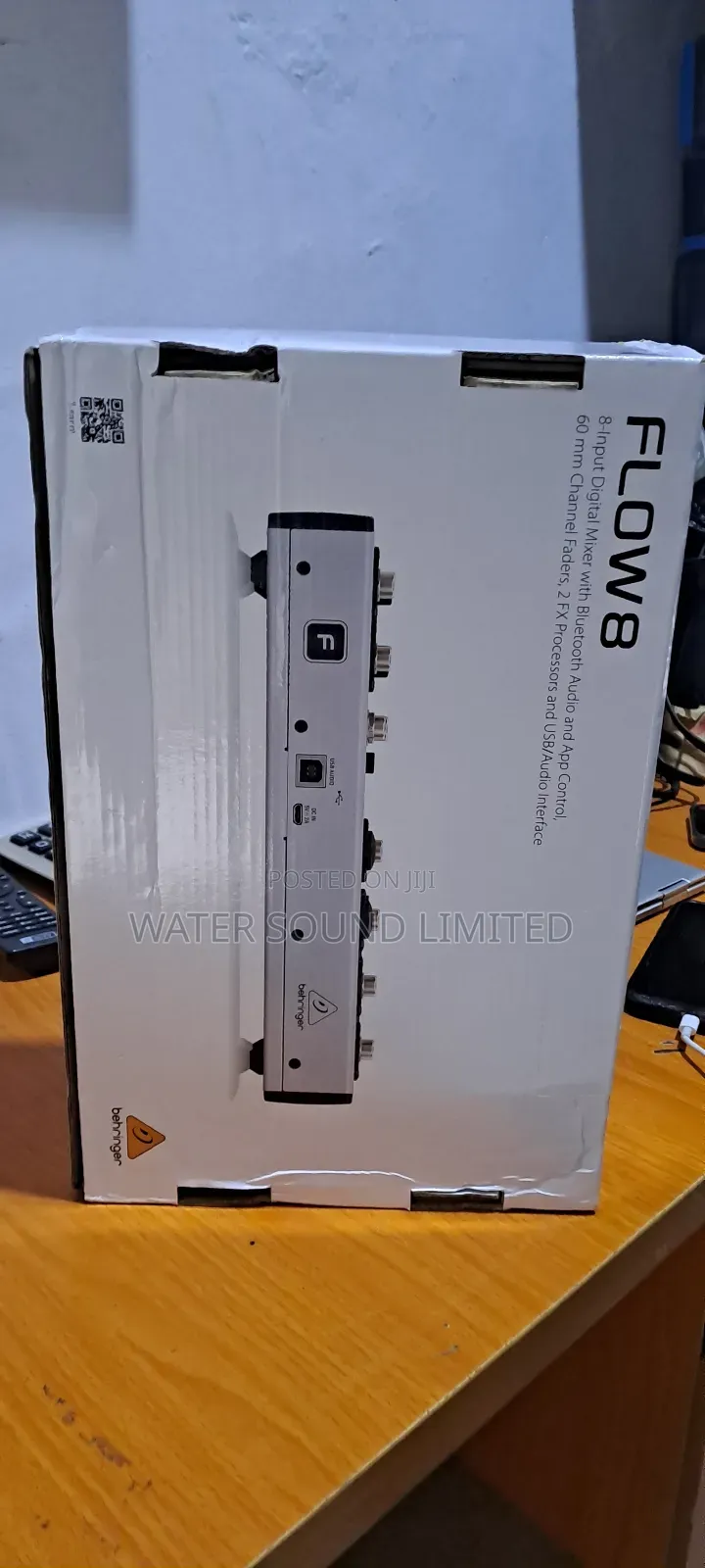 Flow 8-Input Digital Mixer With Bluetooth Audio App Control