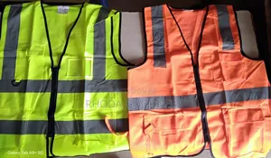 Reflective Vest With Zip
