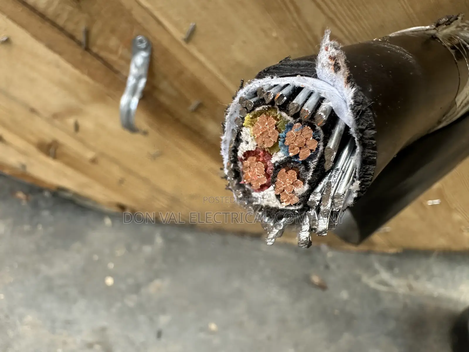 4core 16mm Pure Copper Armored Cable