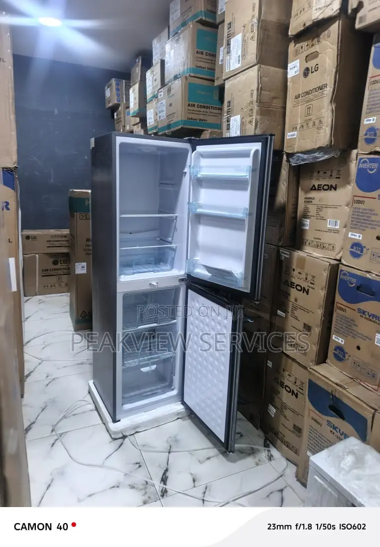 Tecnocool 200l Double Door Fridge Tc-200w Energy Saving