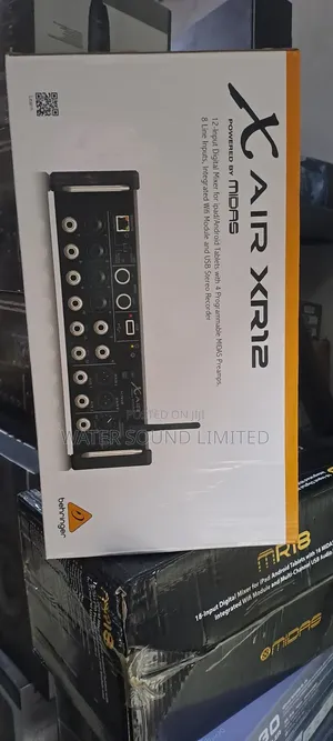 Xair Xr12 Midas 12 Input Digital Mixes for iPad Android With 4