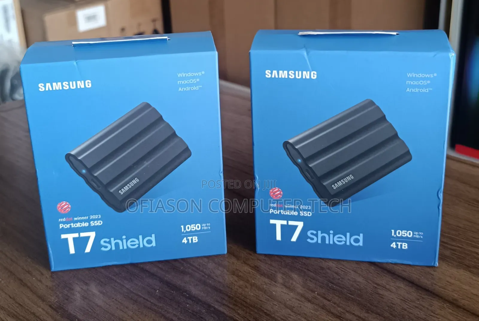 Samsung Portable SSD 4tb T7 Shield