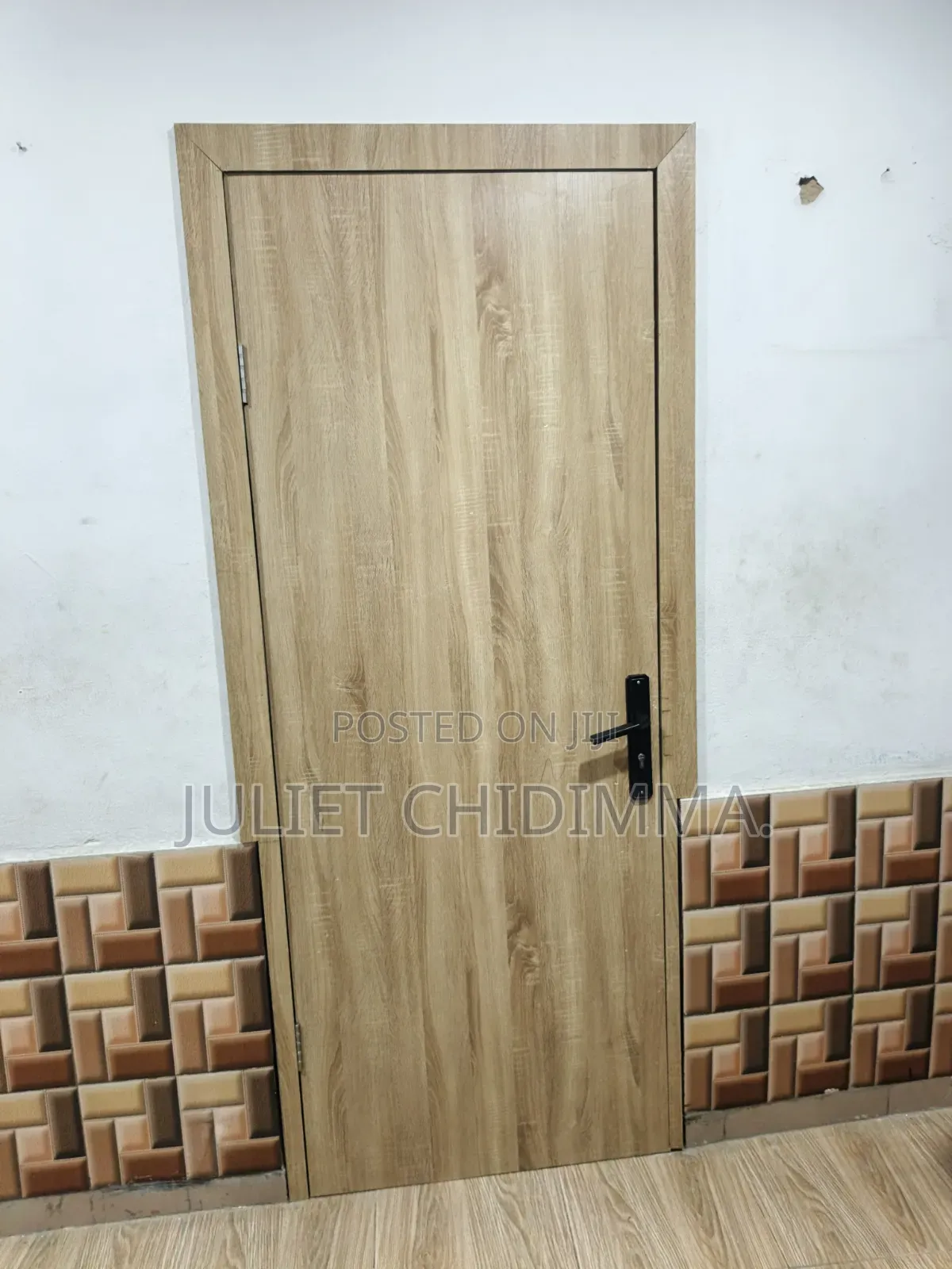 A Quality HDF Door With Frame