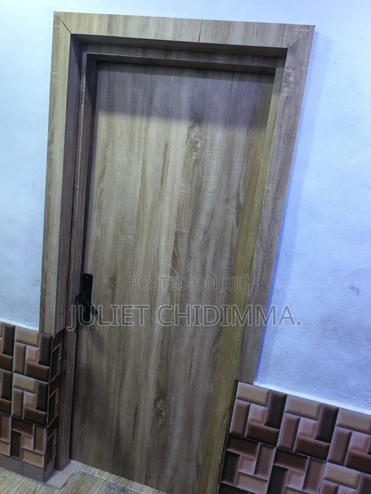 A Quality HDF Door With Frame